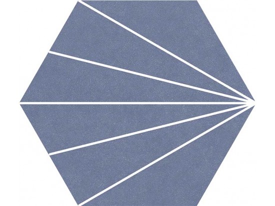 COMPOSTELA HEX AZUL 22,5x25,9