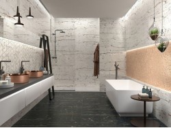 LEONARDO BLACK SATIN 60x60