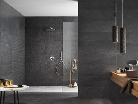 ALPSTONE BLACK MOS DEC 30x30