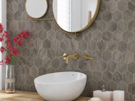 BELLAGIO SILVER MOSAICO 30x30